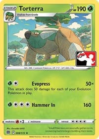 Torterra - Prize Pack Series Cards - Pokemon card