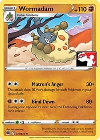 Wormadam - Prize Pack Series Cards - Pokemon card