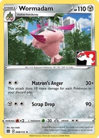 Wormadam - Prize Pack Series Cards - Pokemon card