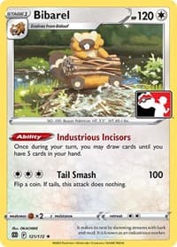 Bibarel - Prize Pack Series Cards - Pokemon card