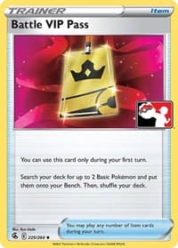 Battle VIP Pass - Prize Pack Series Cards - Pokemon card