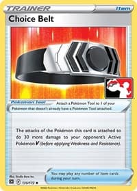 Choice Belt - Prize Pack Series Cards - Pokemon card