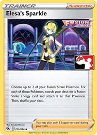 Elesa's Sparkle - Prize Pack Series Cards - Pokemon card
