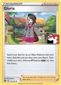 Gloria - Prize Pack Series Cards - Pokemon card