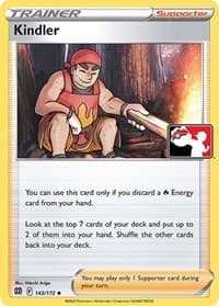 Kindler - Prize Pack Series Cards - Pokemon card