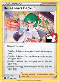 Roseanne's Backup - Prize Pack Series Cards - Pokemon card