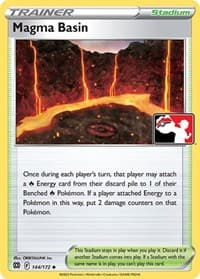 Magma Basin - Prize Pack Series Cards - Pokemon card