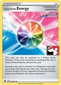 Fusion Strike Energy - Prize Pack Series Cards - Pokemon card