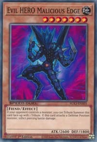Evil HERO Malicious Edge - Speed Duel GX: Duelists of Shadows - YuGiOh card