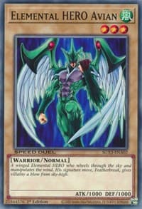 Elemental HERO Avian - Speed Duel GX: Duelists of Shadows - YuGiOh card