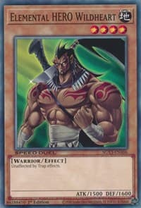 Elemental HERO Wildheart - Speed Duel GX: Duelists of Shadows - YuGiOh card