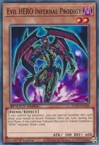 Evil HERO Infernal Prodigy - Speed Duel GX: Duelists of Shadows - YuGiOh card
