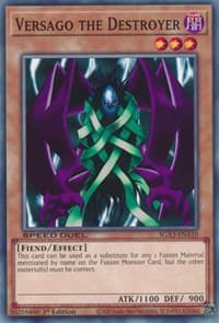Versago the Destroyer - Speed Duel GX: Duelists of Shadows - YuGiOh card