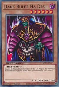 Dark Ruler Ha Des - Speed Duel GX: Duelists of Shadows - YuGiOh card
