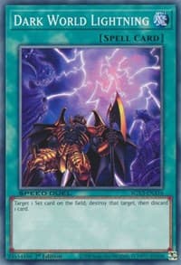 Dark World Lightning - Speed Duel GX: Duelists of Shadows - YuGiOh card