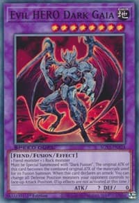 Evil HERO Dark Gaia - Speed Duel GX: Duelists of Shadows - YuGiOh card