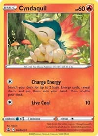 Cyndaquil - SWSH221 (Cosmos Holo) - SWSH: Sword & Shield Promo Cards - Pokemon card