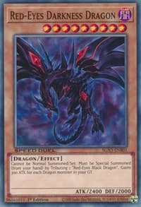 Red-Eyes Darkness Dragon - Speed Duel GX: Duelists of Shadows - YuGiOh card