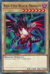 Red-Eyes Black Dragon - Speed Duel GX: Duelists of Shadows - YuGiOh card