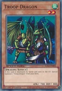 Troop Dragon - Speed Duel GX: Duelists of Shadows - YuGiOh card