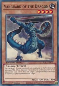 Vanguard of the Dragon - Speed Duel GX: Duelists of Shadows - YuGiOh card