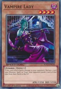 Vampire Lady - Speed Duel GX: Duelists of Shadows - YuGiOh card