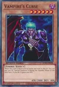 Vampire's Curse - Speed Duel GX: Duelists of Shadows - YuGiOh card