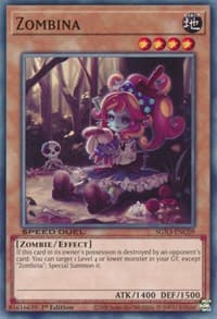 Zombina - Speed Duel GX: Duelists of Shadows - YuGiOh card