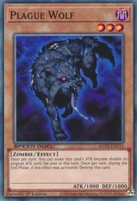 Plague Wolf - Speed Duel GX: Duelists of Shadows - YuGiOh card