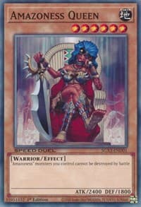 Amazoness Queen - Speed Duel GX: Duelists of Shadows - YuGiOh card