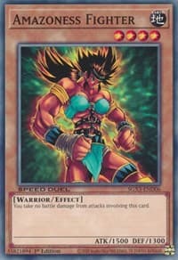 Amazoness Fighter - Speed Duel GX: Duelists of Shadows - YuGiOh card