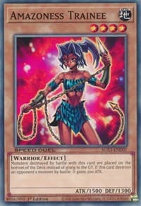 Amazoness Trainee - Speed Duel GX: Duelists of Shadows - YuGiOh card
