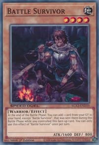 Battle Survivor - Speed Duel GX: Duelists of Shadows - YuGiOh card