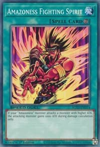 Amazoness Fighting Spirit - Speed Duel GX: Duelists of Shadows - YuGiOh card
