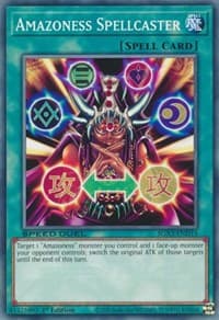 Amazoness Spellcaster - Speed Duel GX: Duelists of Shadows - YuGiOh card