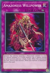 Amazoness Willpower - Speed Duel GX: Duelists of Shadows - YuGiOh card