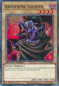 Archfiend Soldier - Speed Duel GX: Duelists of Shadows - YuGiOh card