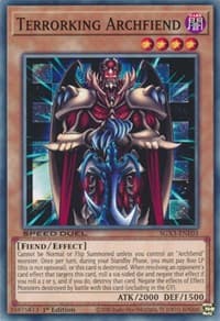 Terrorking Archfiend - Speed Duel GX: Duelists of Shadows - YuGiOh card
