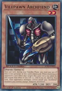 Vilepawn Archfiend - Speed Duel GX: Duelists of Shadows - YuGiOh card