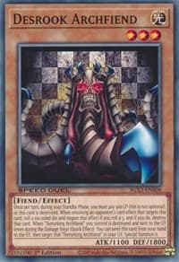 Desrook Archfiend - Speed Duel GX: Duelists of Shadows - YuGiOh card