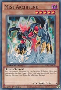 Mist Archfiend - Speed Duel GX: Duelists of Shadows - YuGiOh card