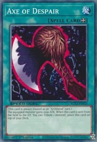 Axe of Despair - Speed Duel GX: Duelists of Shadows - YuGiOh card