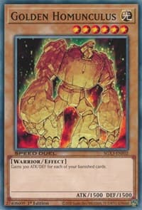 Golden Homunculus - Speed Duel GX: Duelists of Shadows - YuGiOh card
