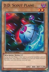 D.D. Scout Plane - Speed Duel GX: Duelists of Shadows - YuGiOh card