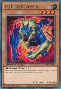 D.D. Destroyer - Speed Duel GX: Duelists of Shadows - YuGiOh card