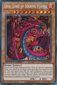 Uria, Lord of Searing Flames - Speed Duel GX: Duelists of Shadows - YuGiOh card
