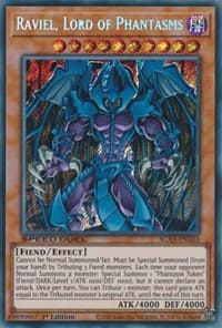 Raviel, Lord of Phantasms - Speed Duel GX: Duelists of Shadows - YuGiOh card
