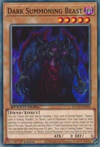 Dark Summoning Beast - Speed Duel GX: Duelists of Shadows - YuGiOh card