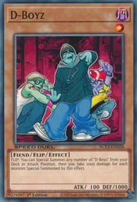 D-Boyz - Speed Duel GX: Duelists of Shadows - YuGiOh card
