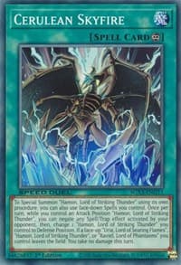 Cerulean Skyfire - Speed Duel GX: Duelists of Shadows - YuGiOh card